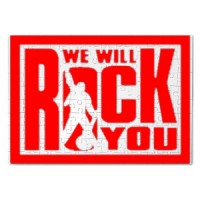 Magnetic puzzle We Will Rock You | Rock